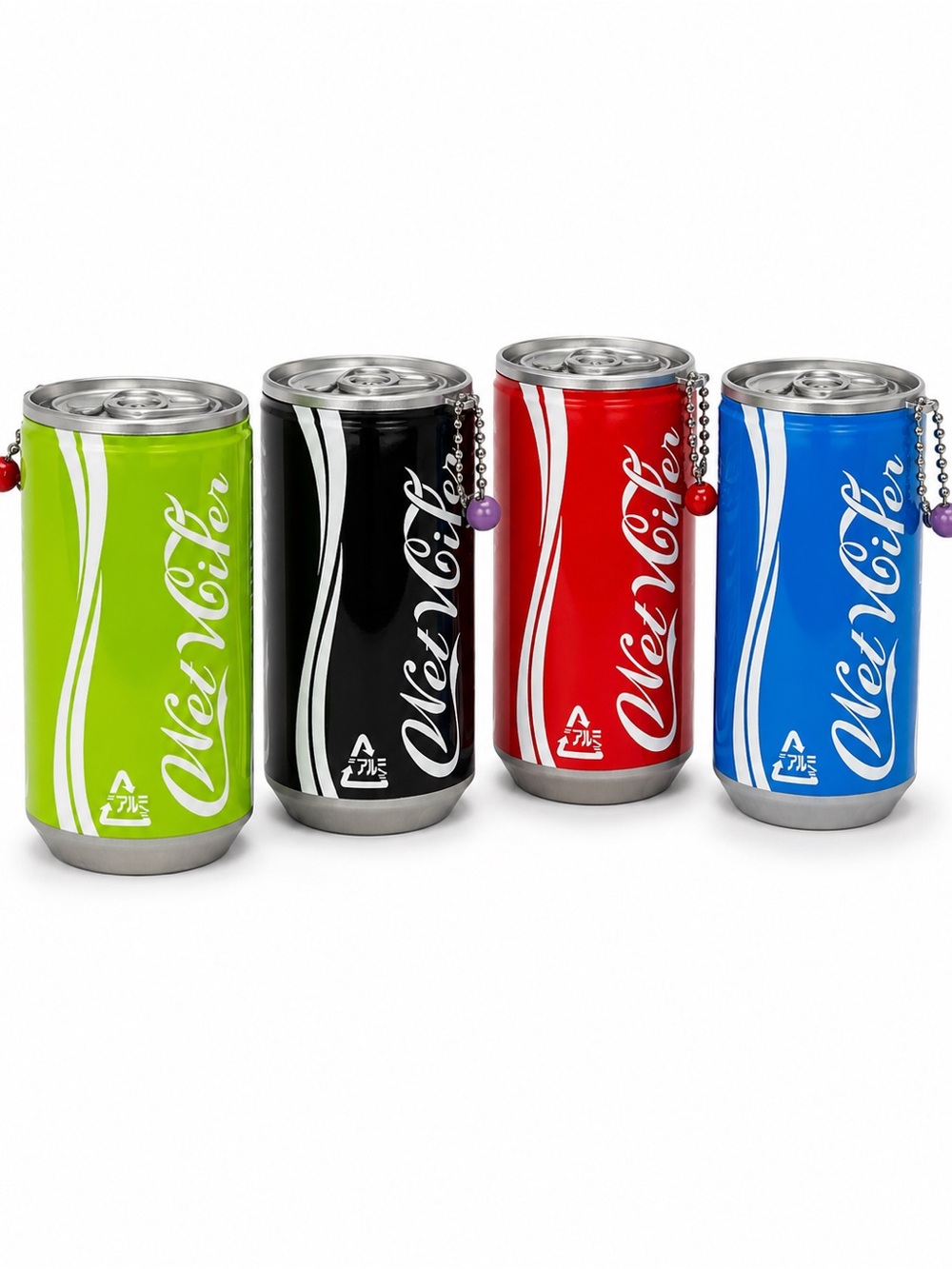 Mini Soda Can Wet Wipes Keychain 30 Wipes Choose Color NWT